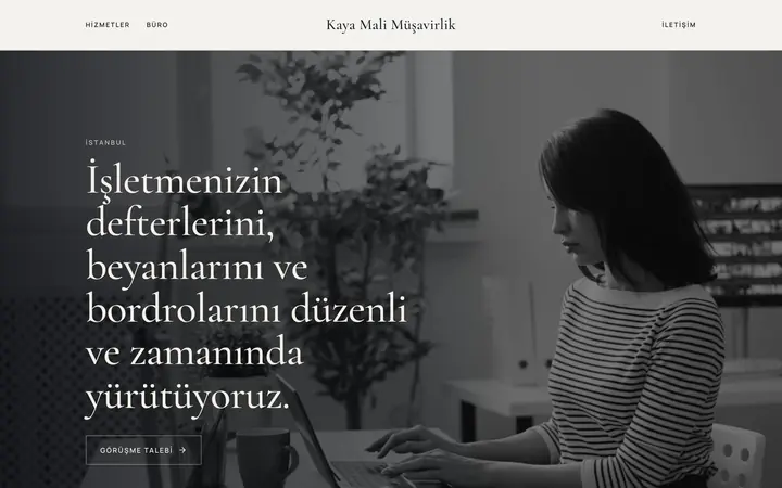 Vitrinle tasarım örneği