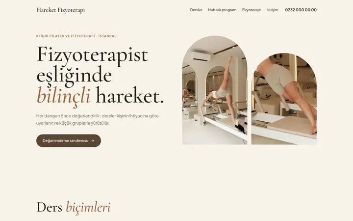Vitrinle tasarım örneği